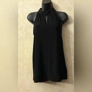 Anne Klein Black Halter Neck Tank Top
